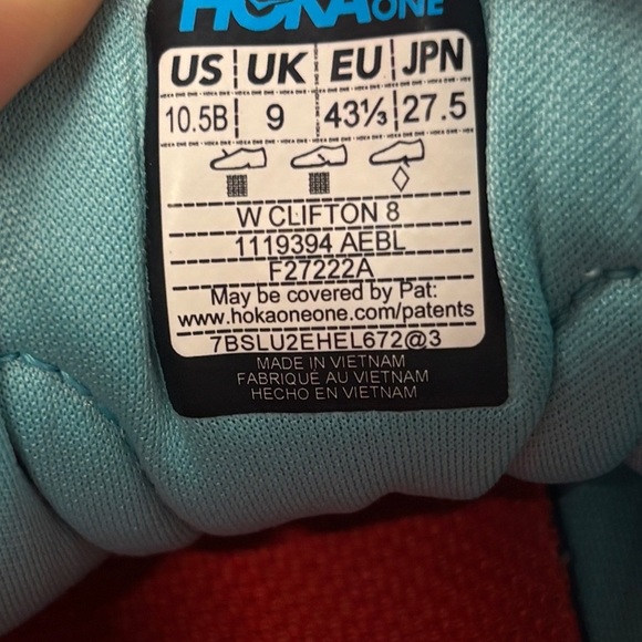 Hoka Clifton 8 women’s size 10.5 - Picture 7 of 8